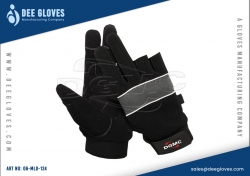 Light Duty Mechanics Gloves Black Grey And White Piping Light Duty Mechanics Gloves Black Grey And White Piping