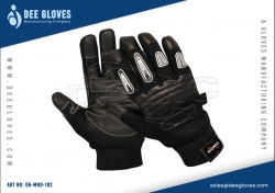 Heavy Duty Mechanics Gloves Black