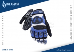 Co Injected Cycle Gloves Blue And Black Co Injected Cycle Gloves Blue And Black