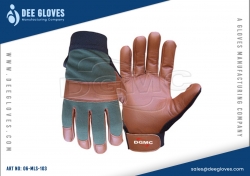 Leather Mechanics Gloves Brown