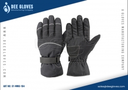 Motorbike Winter Gloves Grey