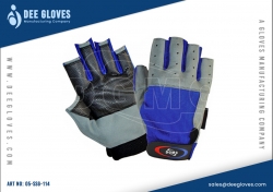 High Quality Custom Sailing Gloves Blue Grey And Black High Quality Custom Sailing Gloves Blue Grey And Black