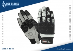 Heavy Duty Mechanics Gloves Black And Grey