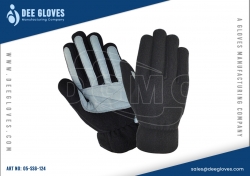 High Quality Custom Made Sailing Gloves Grey And Black High Quality Custom Made Sailing Gloves Grey And Black
