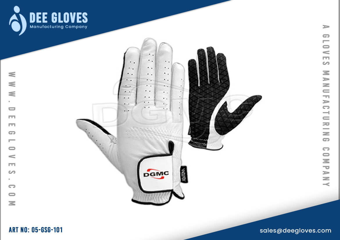 Golf Gloves White And Black