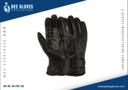 Police Gloves Full Black