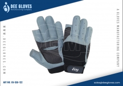 Sailing Gloves Grey And Black Sailing Gloves Grey And Black