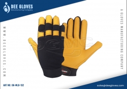 Light Duty Mechanics Gloves Black And Yellow Light Duty Mechanics Gloves Black And Yellow