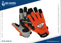 High Quality Custom Made Gripper Mechanics Gloves